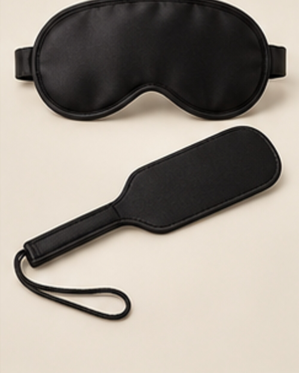 After Dark Blindfold & Paddle Set