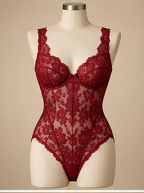 Ruby Desire Lace Teddy