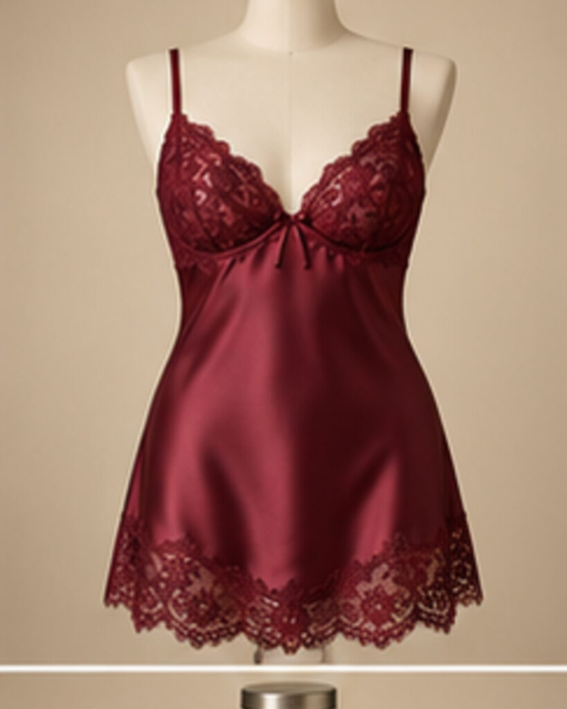 Ruby Satin Slip