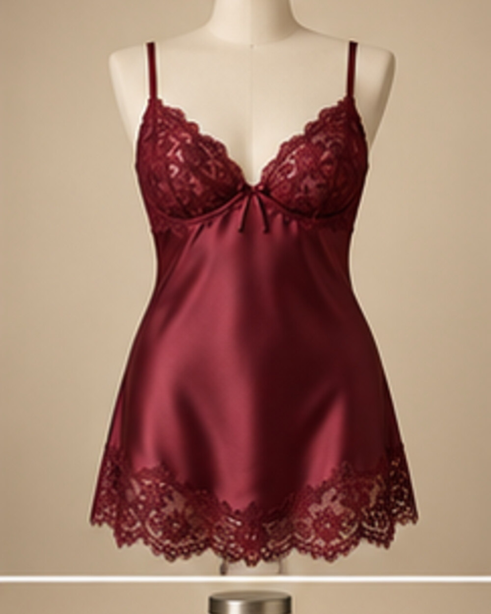 Ruby Satin Slip