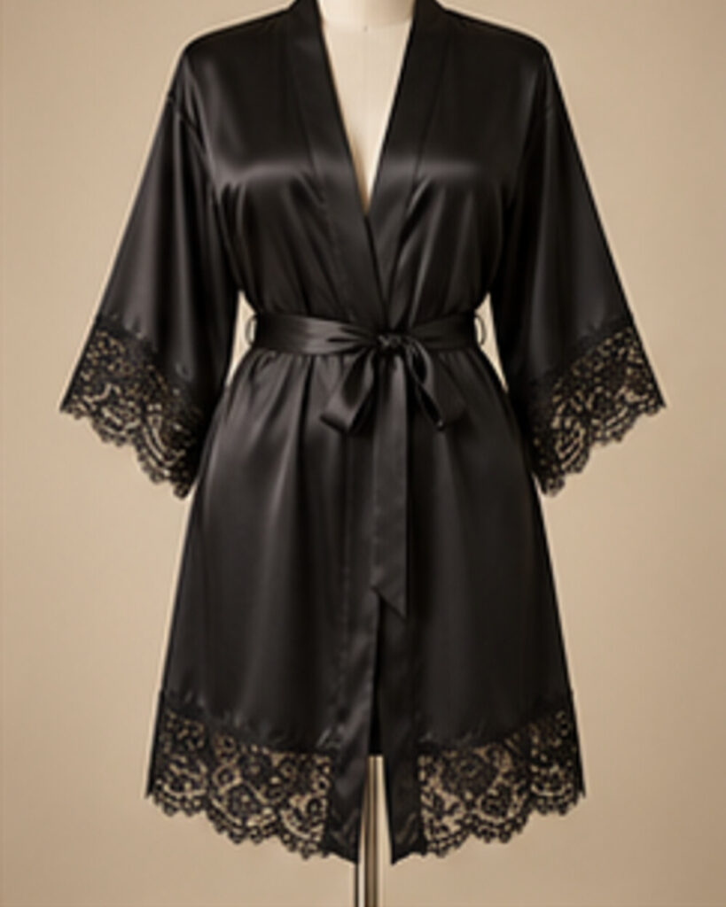 Satin After-Dark Robe