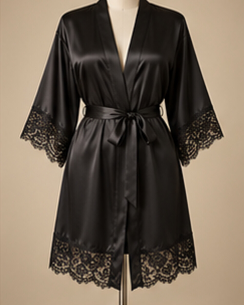 Satin After-Dark Robe