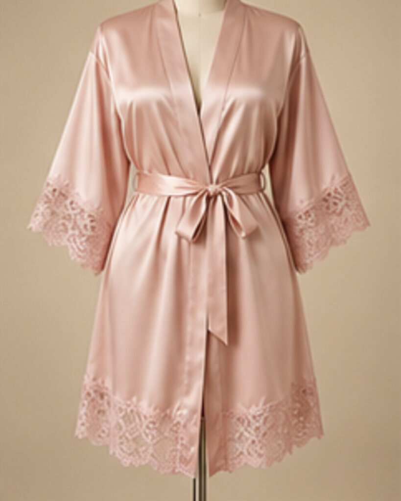Blush Lace Kimono