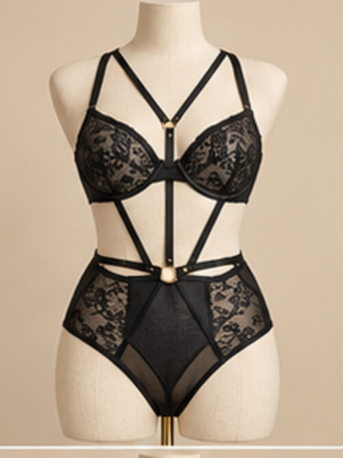 Noir Seduction Harness Set