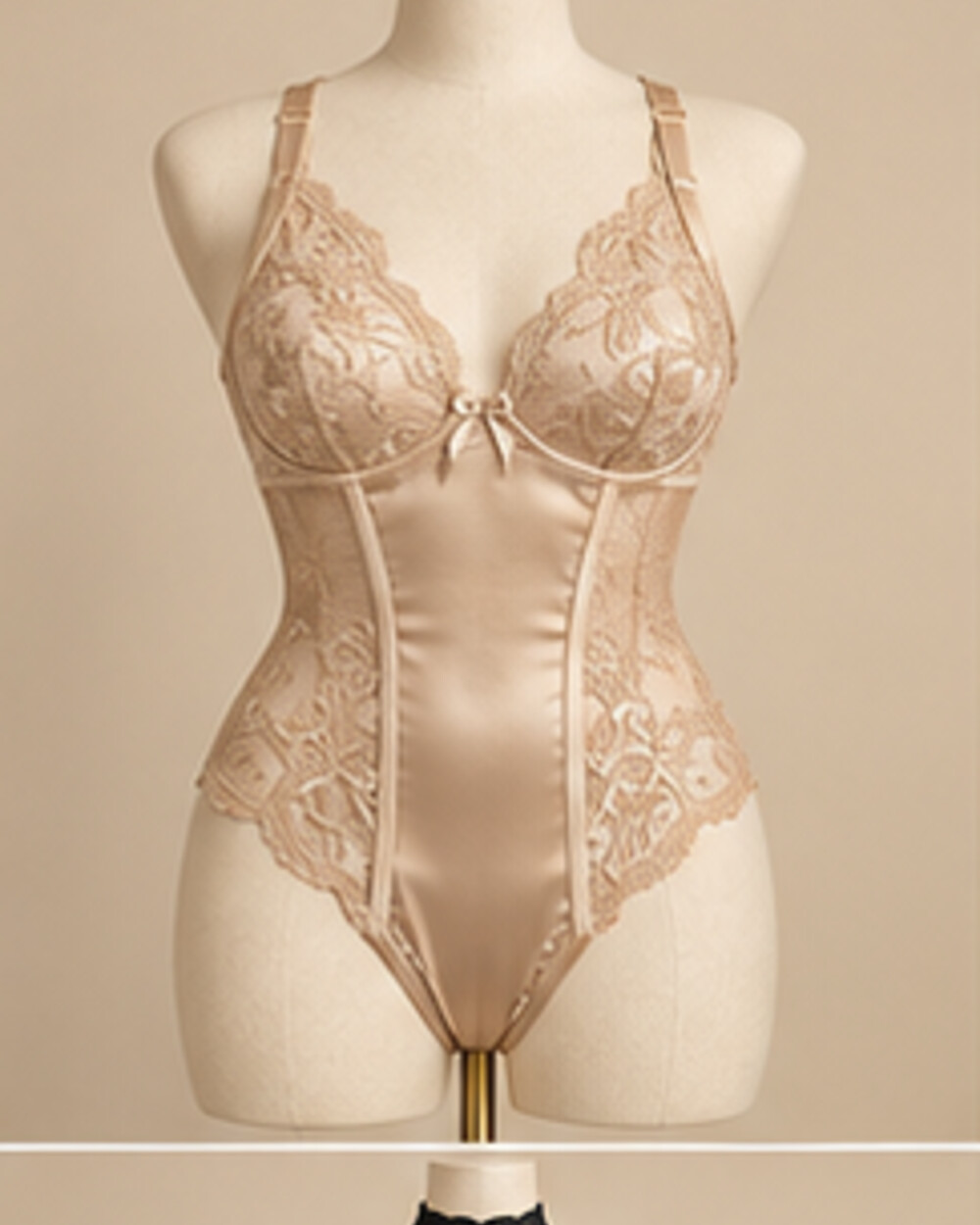Champagne Secret Open Teddy