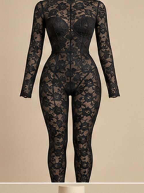 Private Affair Lace Catsuit