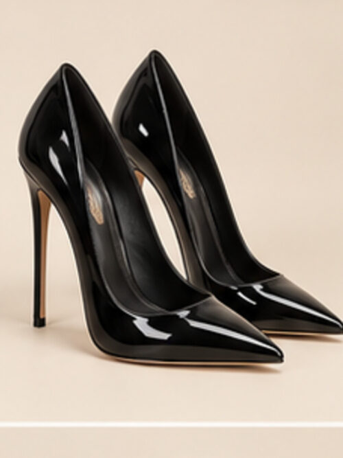 Midnight Desire Patent Pumps