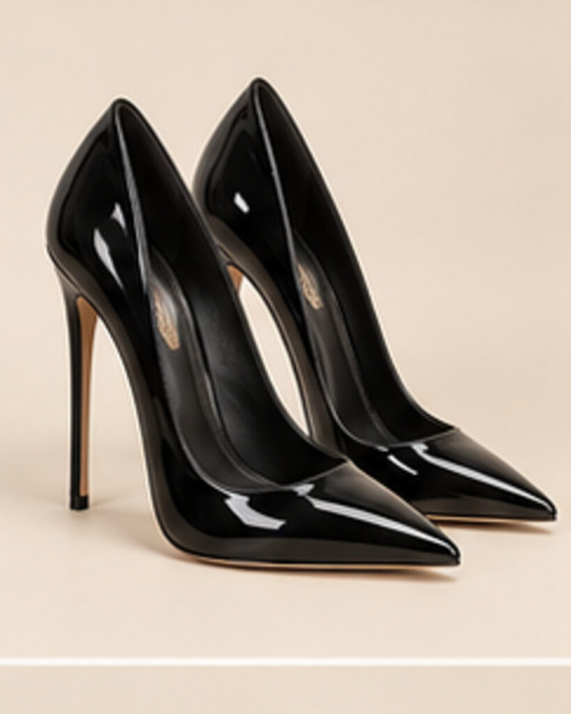 Midnight Desire Patent Pumps